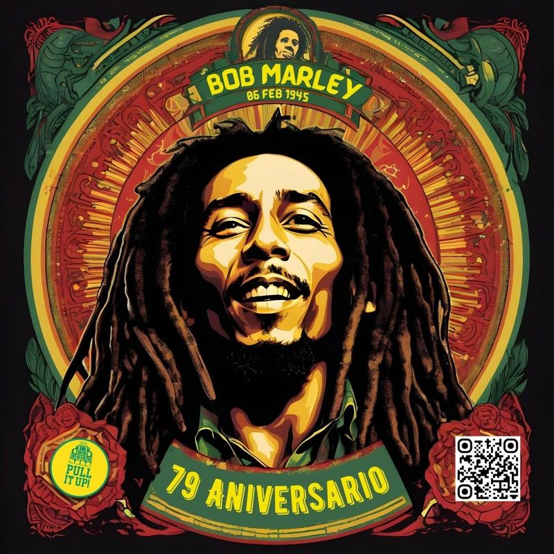 Nacimiento de un León: Celebrando #79 Aniversario de Bob Marley