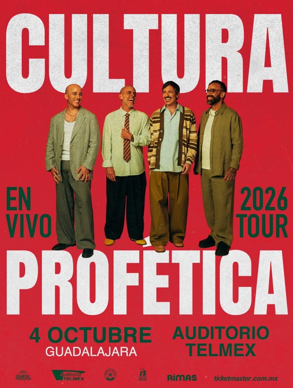 Cultura Profética en Guadalajara — Gira En Bucle 2026