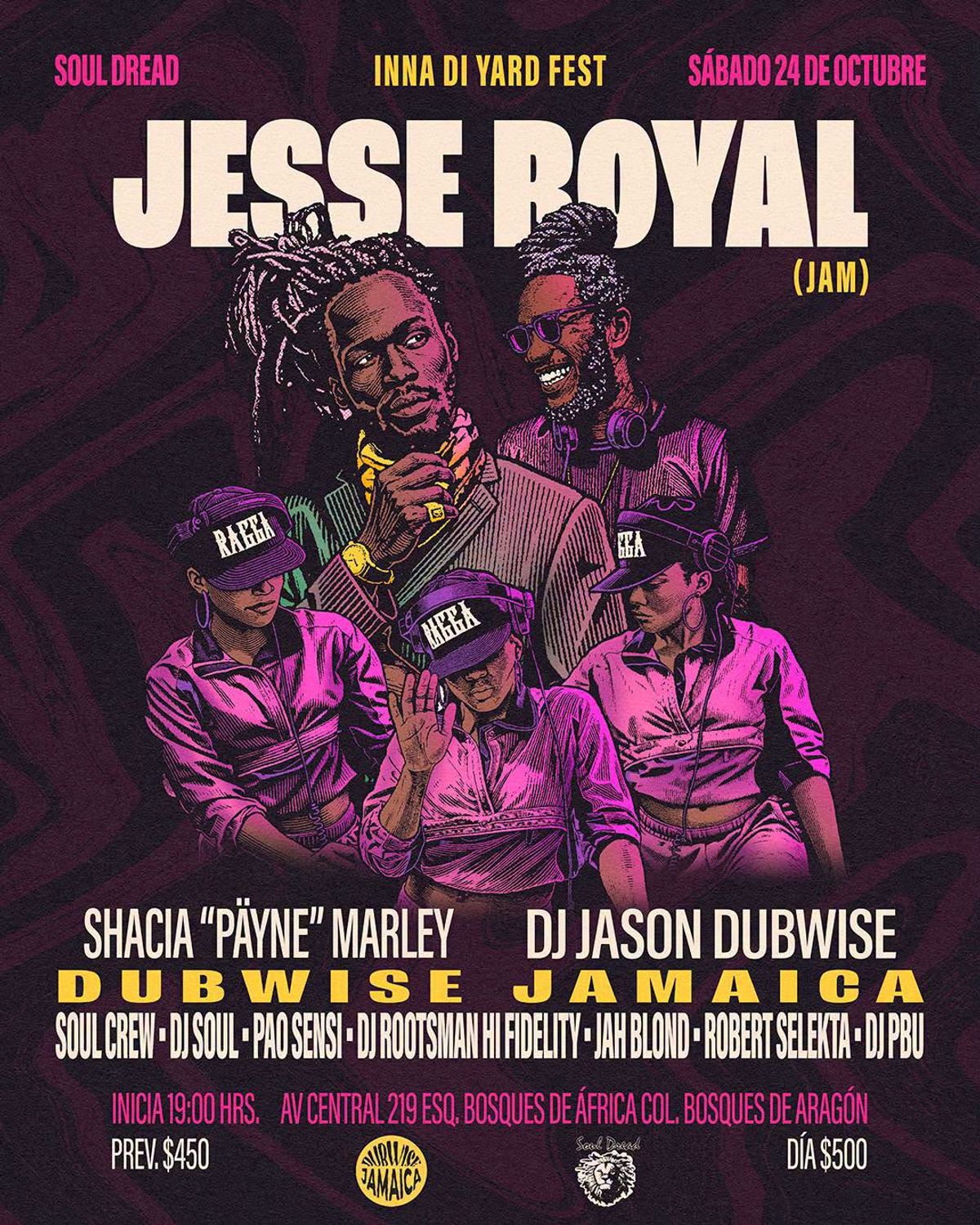 Jesse Royal — Inna Di Yard Fest en Soul Dread