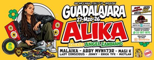 Alika en vivo GDL: experiencia íntima reggae