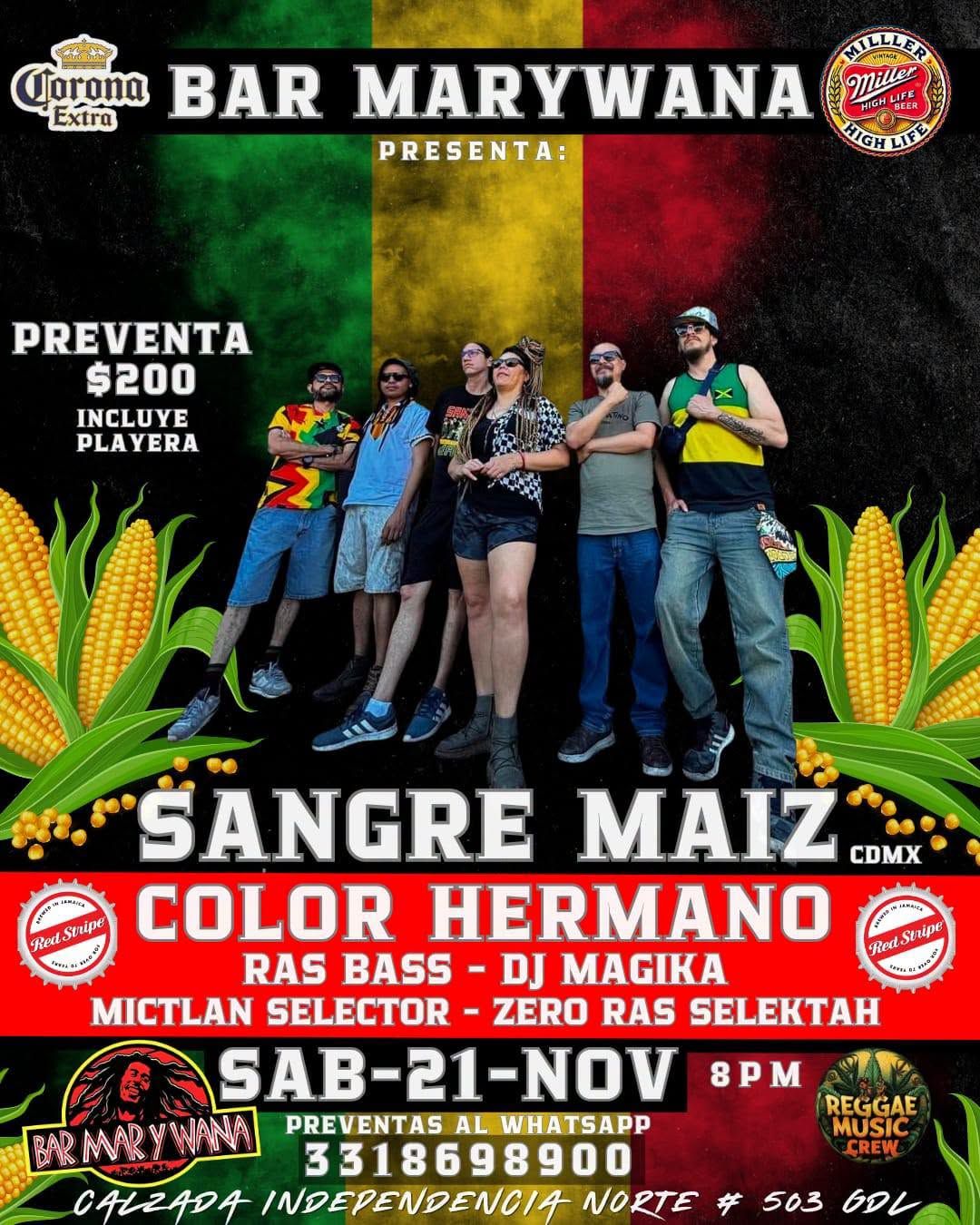 Sangre Maiz en GDL