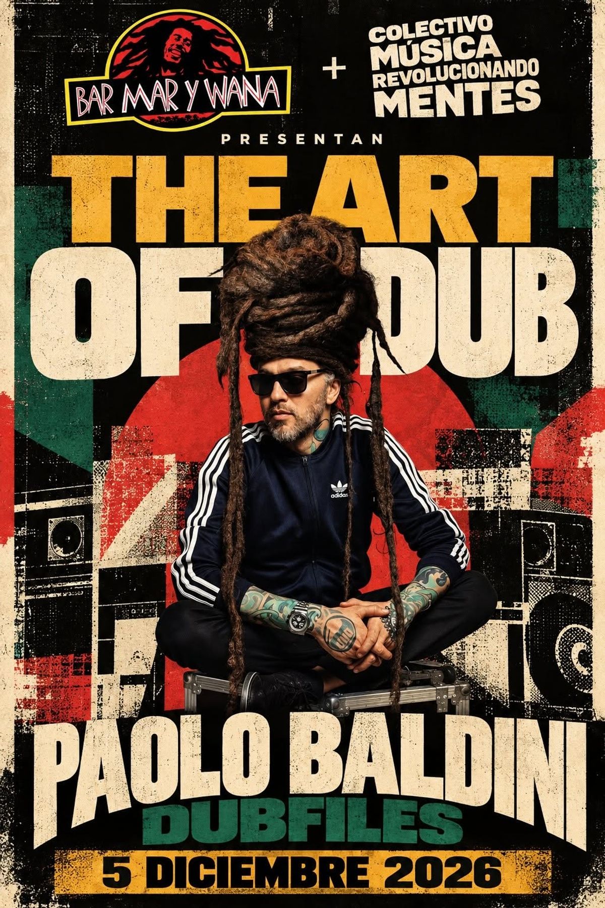 The Art of Dub: Paolo Baldini DubFiles en Guadalajara