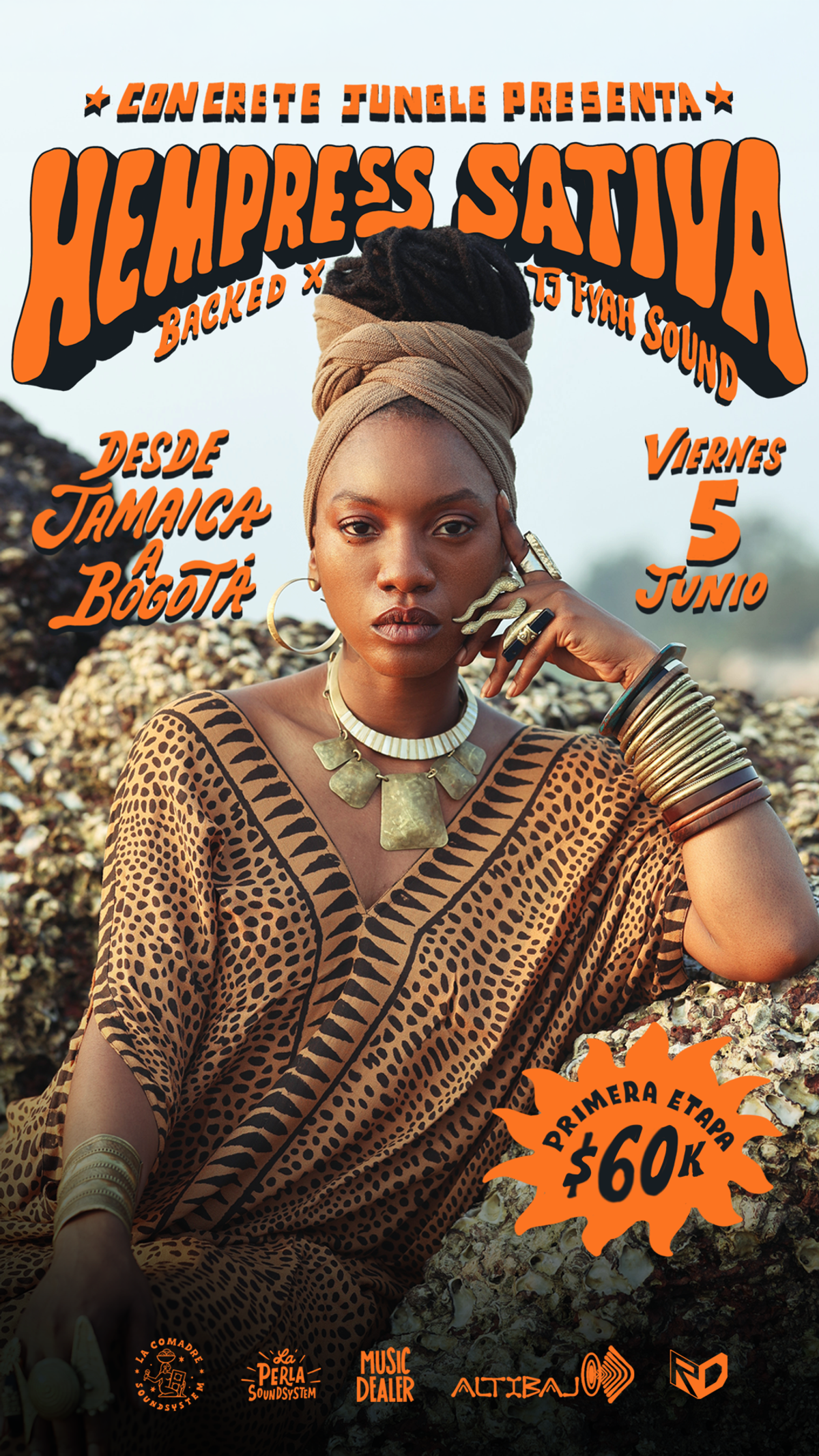 Hempress Sativa in Kolumbien – Concrete Jungle – Live auf Sound System