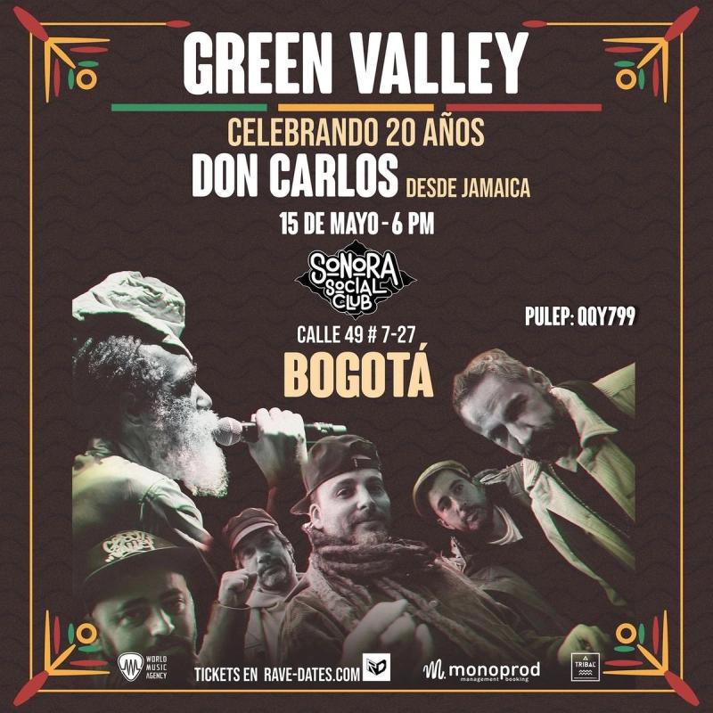 Green Valley Celebra 20 Años de Reggae en Latinoamérica con Shows