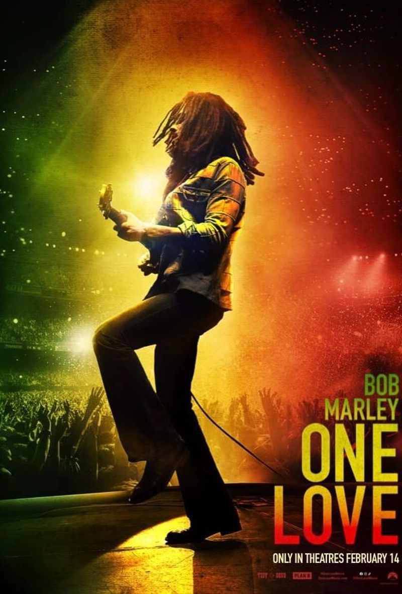 BOB MARLEY: ONE LOVE llegará a los cines el 14 de febrero de 2024