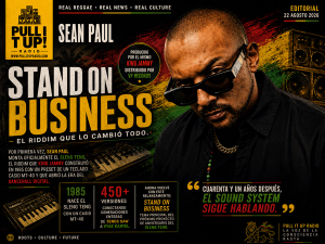 Sean Paul monta el mítico Sleng Teng en "Stand On Business"