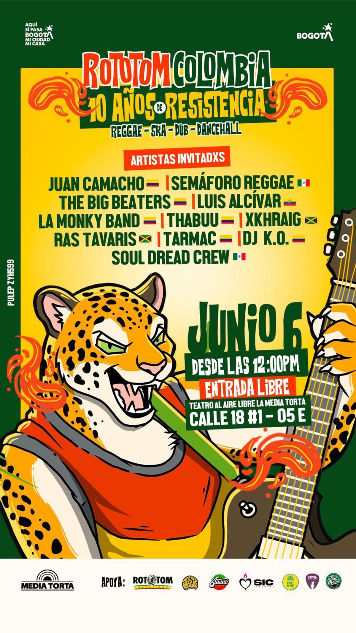 Rototom Colombia 2026: 10 años de resistencia