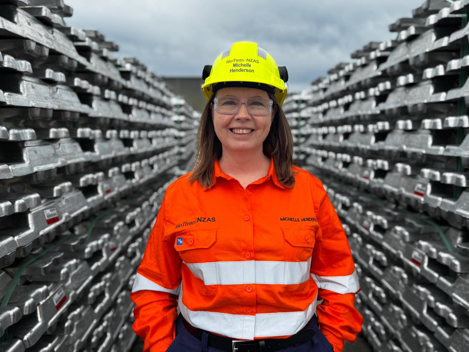 Michelle Henderson, Chief Executive & General manager at Aluminium Smelter