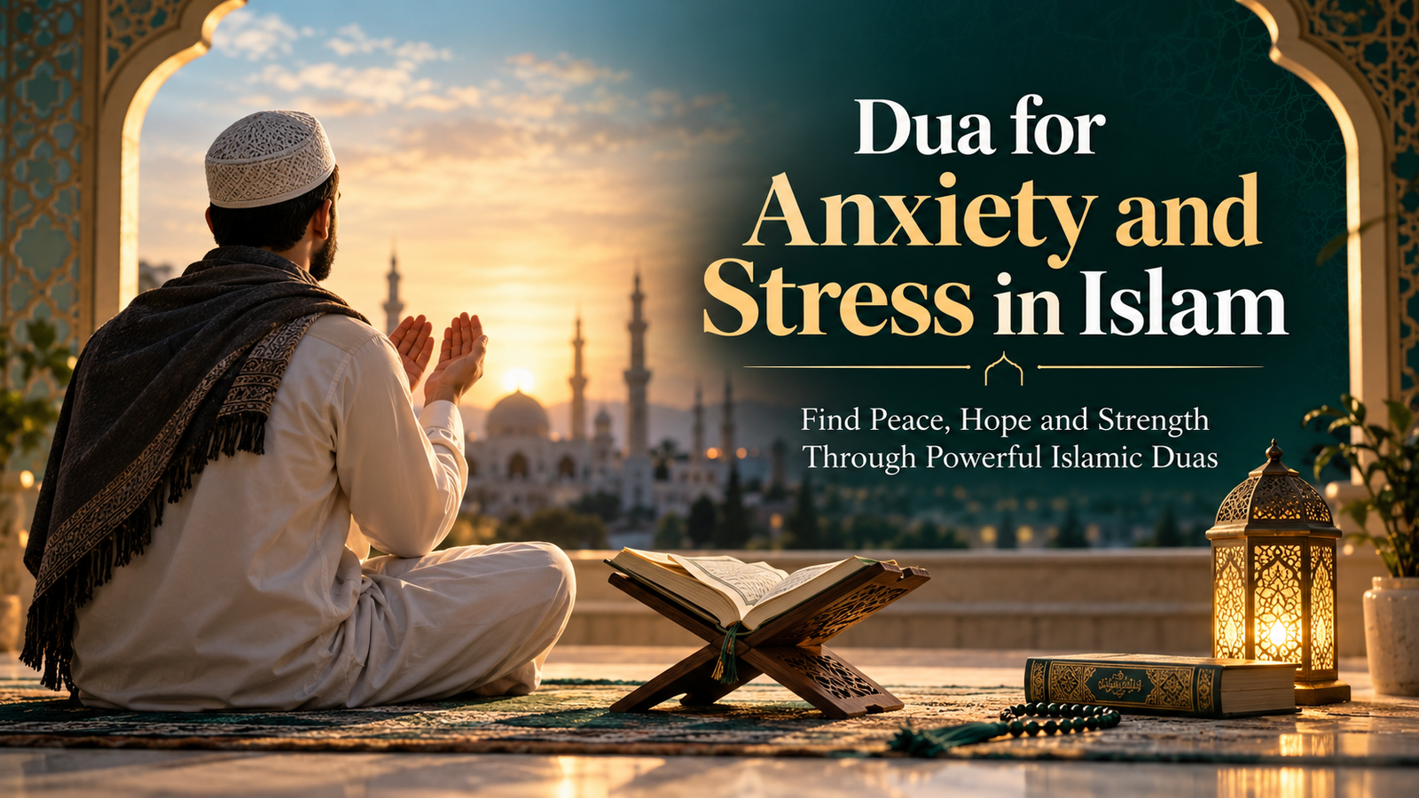 Dua for Anxiety and Stress in Islam: 4 Powerful Duas for Peace of Mind