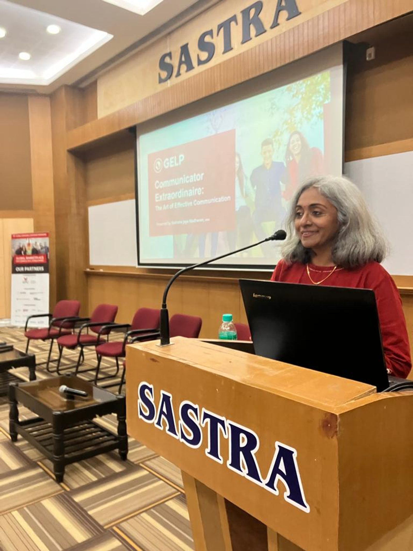 GELP delegation at SASTRA University, India