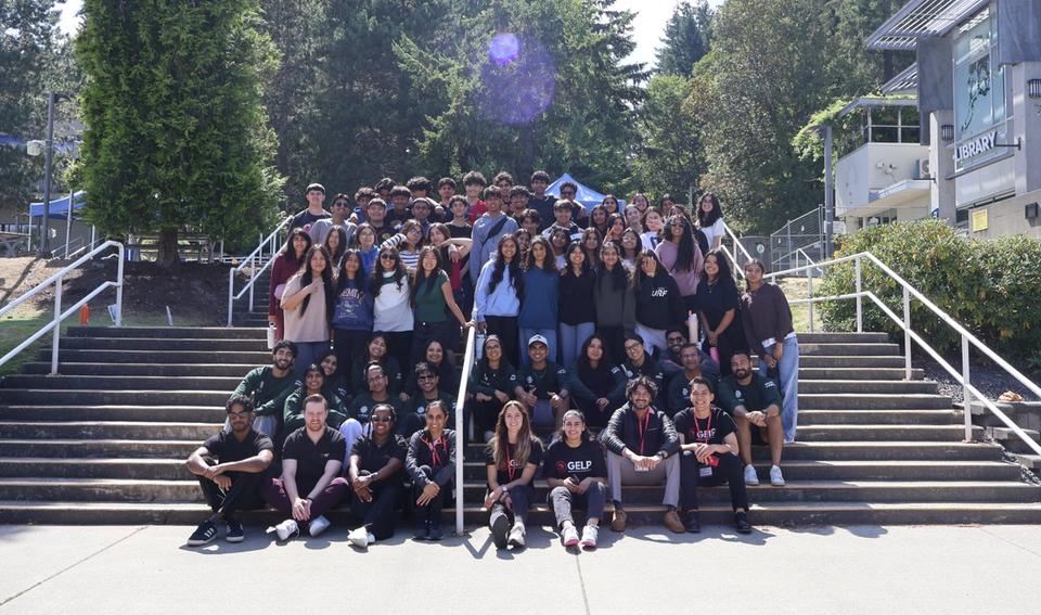 GELP × Camp Al-Ummah campers gathered together at the camp