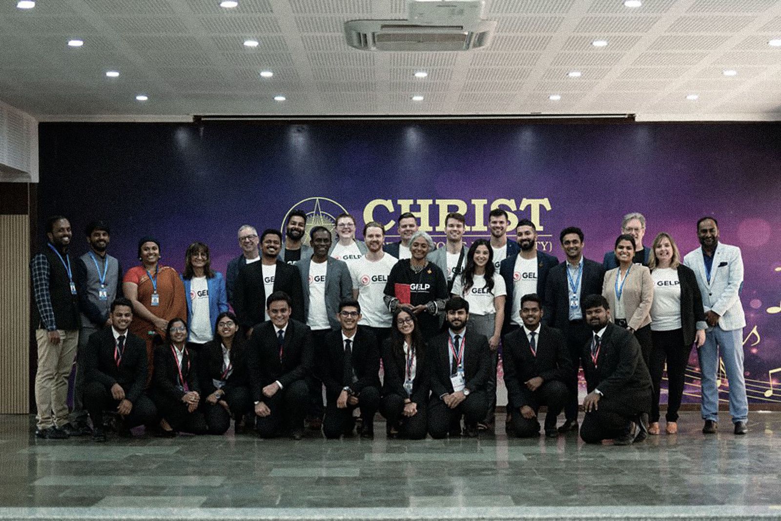 GELP delegation at Christ University Lavasa, Pune