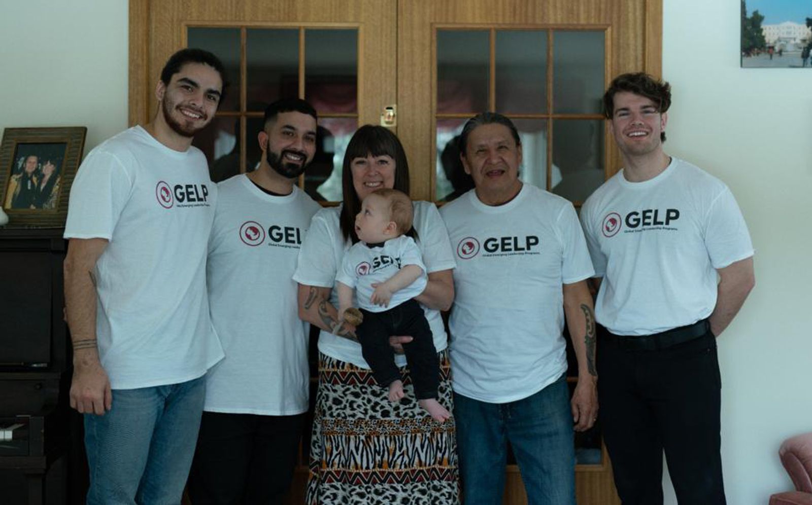 Gathering at Lake Wabamun First Nations with Elder Wilson Bearhead and the GELP team