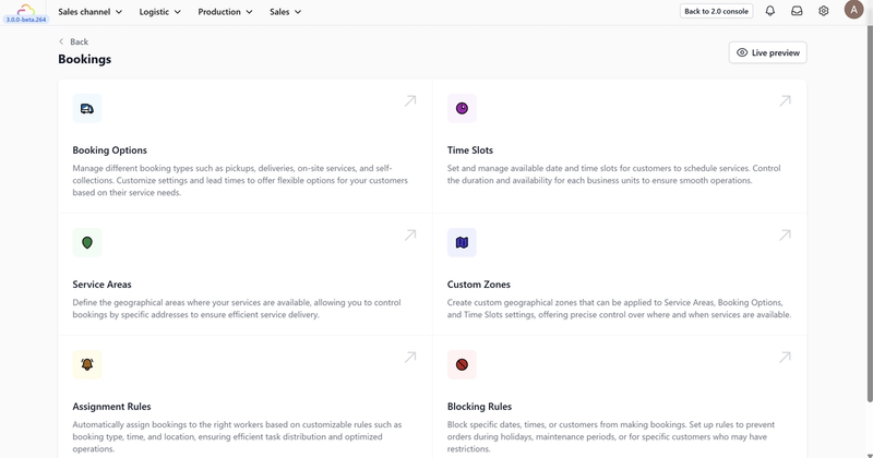Introduction to Bookings