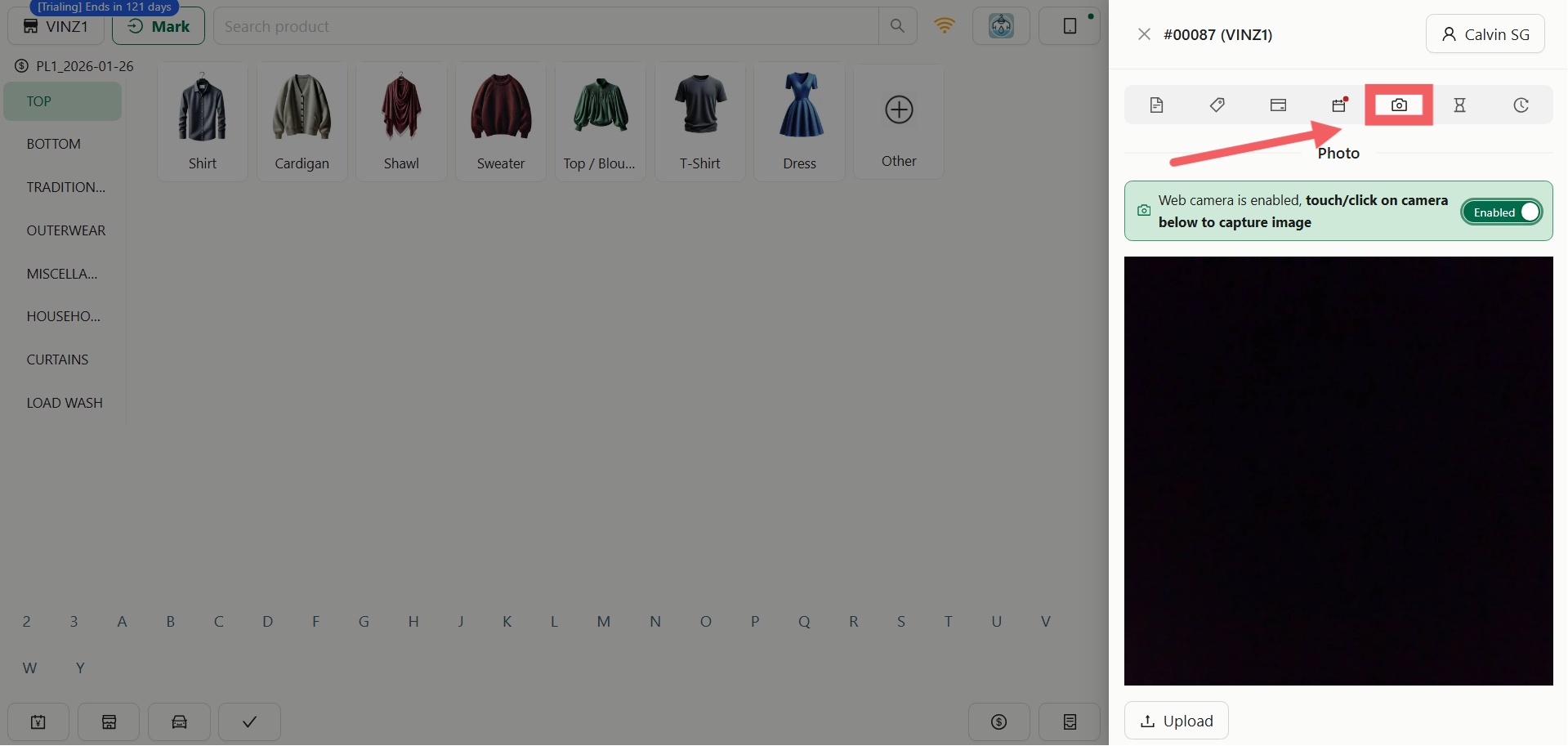 The Photo Tab