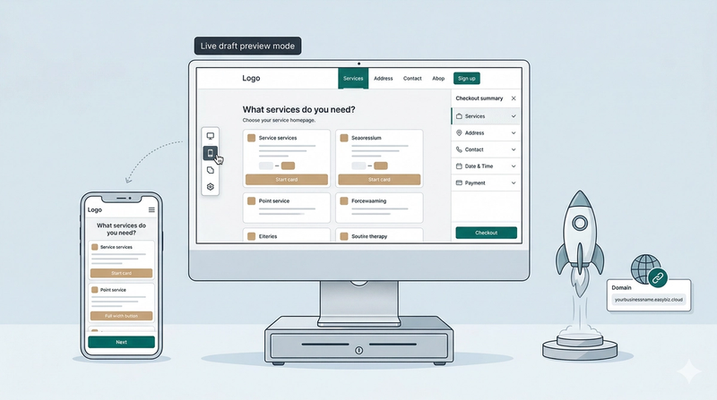 Preview and Publish Your Online Store