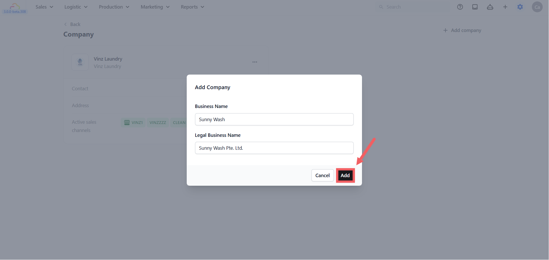 Click Add.