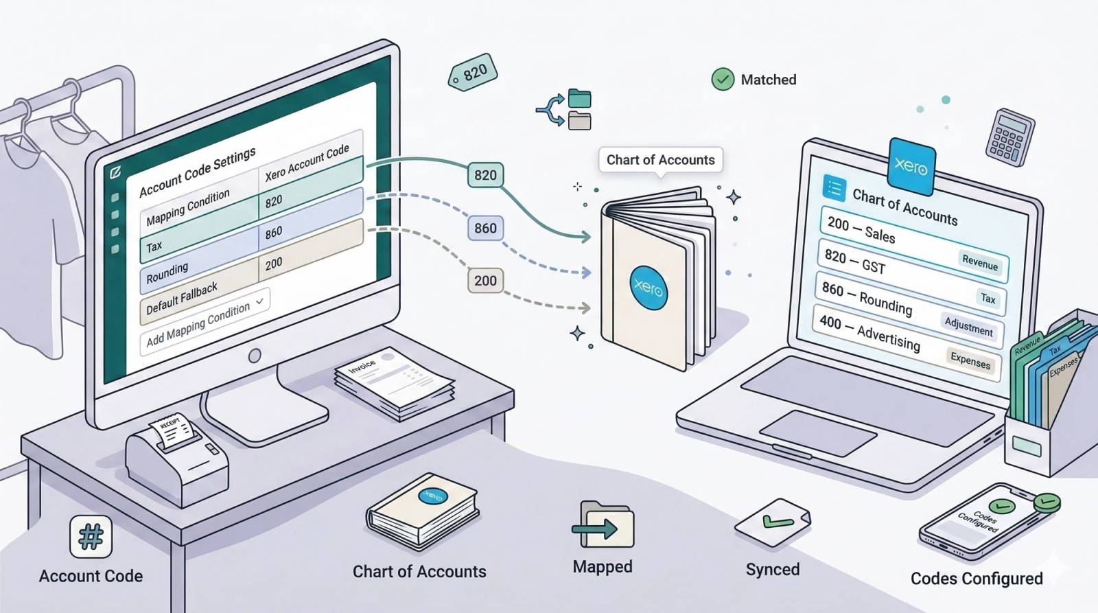 Configuring Account Codes