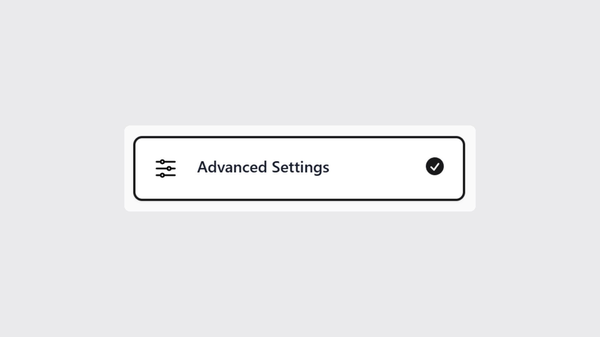 Customize Store Advanced Settings