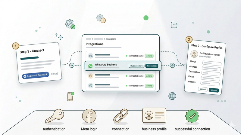 Connect & Configure WhatsApp