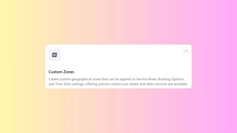 Setting Up Custom Zones