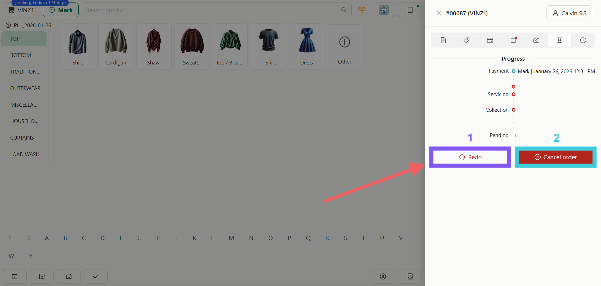 The Progress Tab
