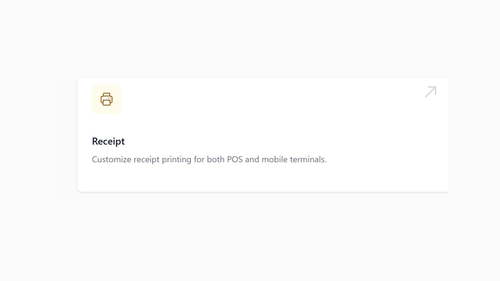 Configuring Receipt Templates