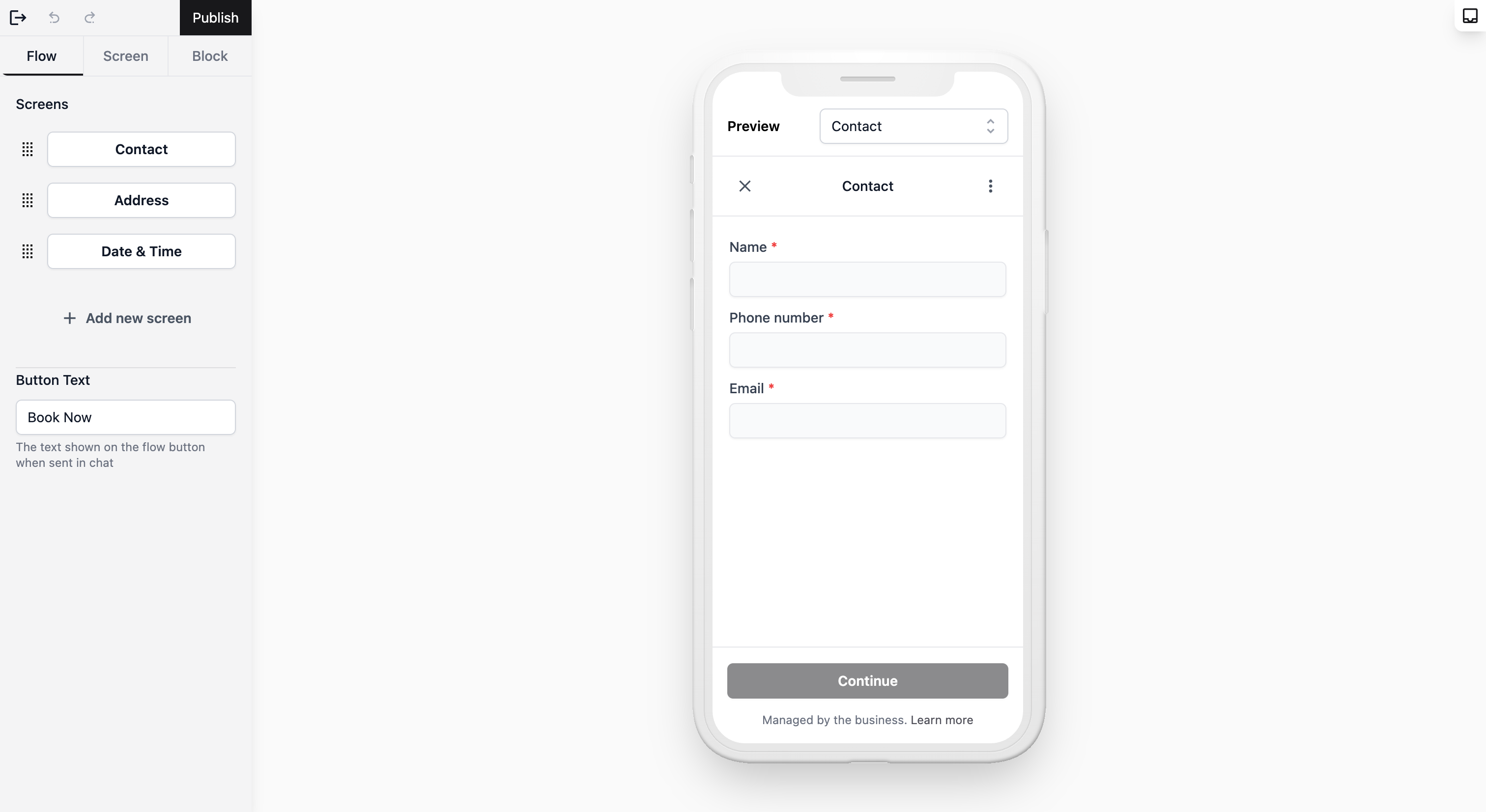 Home Delivery Booking via WhatsApp