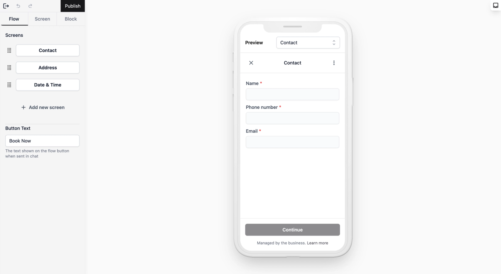 Home Delivery Booking via WhatsApp