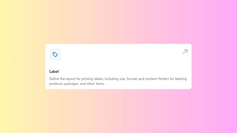 Configuring Label Templates