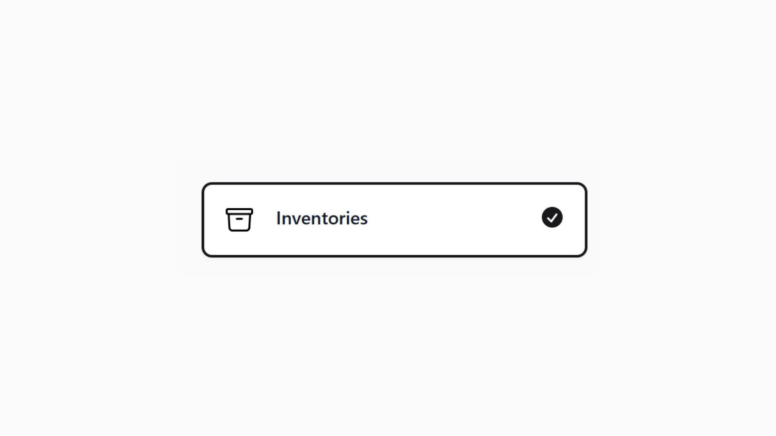 Managing Inventories