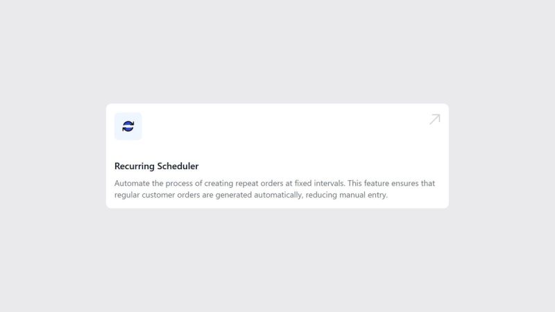 Setting Up Recurring Scheduler