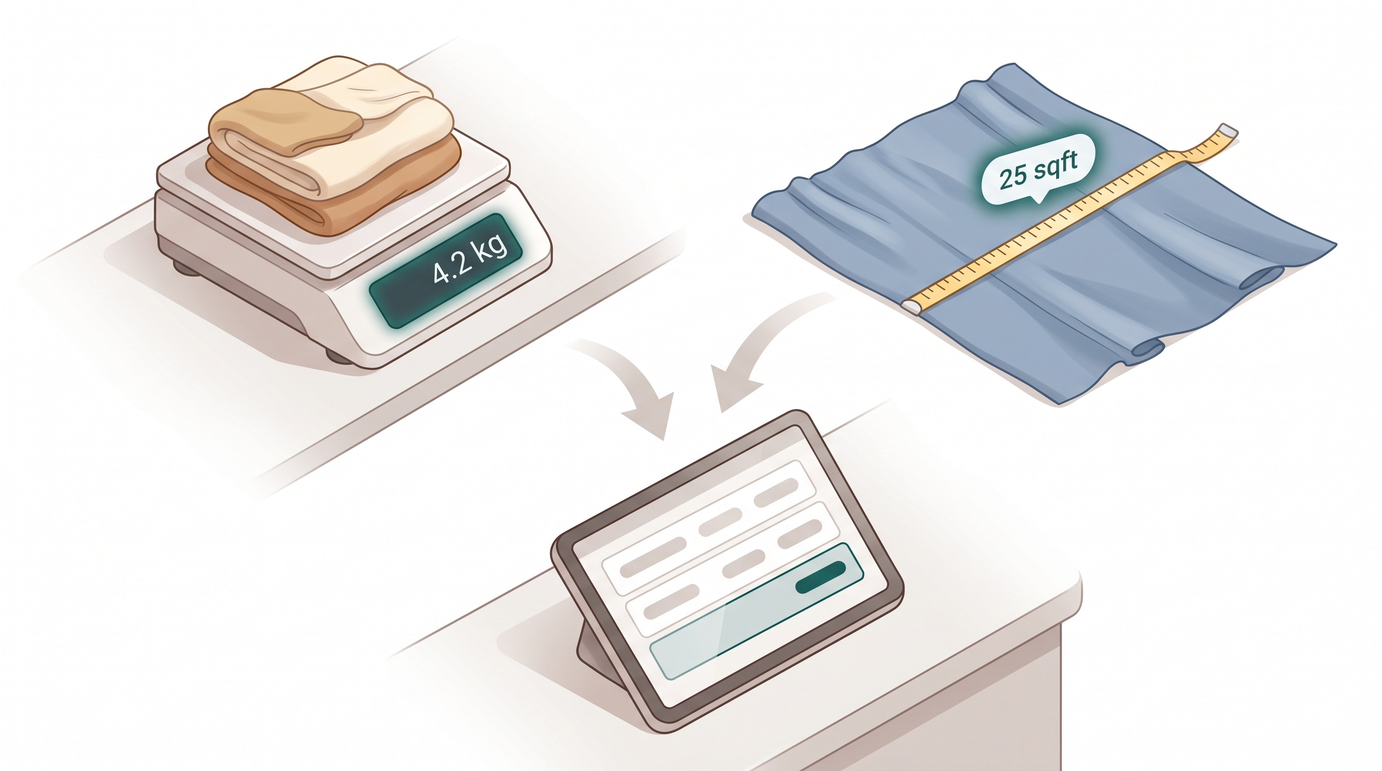 Setting Up Line Item Flows for Measurement-Based Items