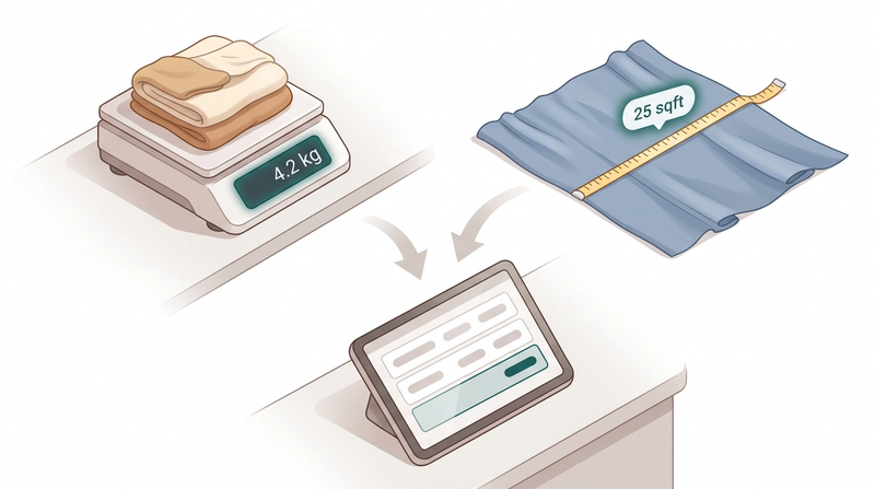 Setting Up Line Item Flows for Measurement-Based Items