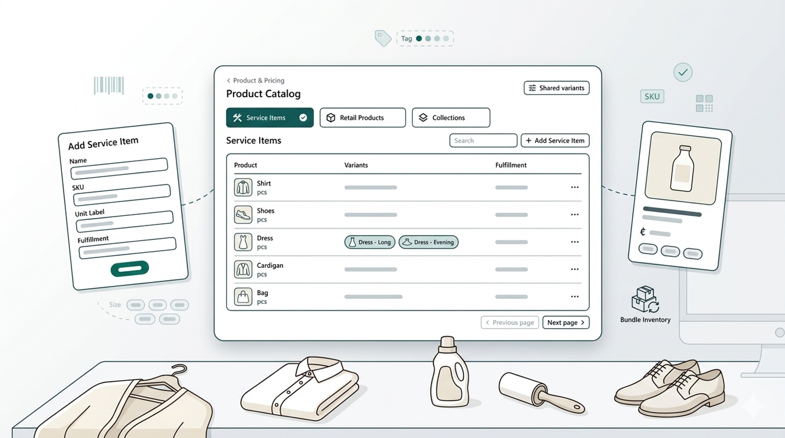 Setting Up Product Catalog