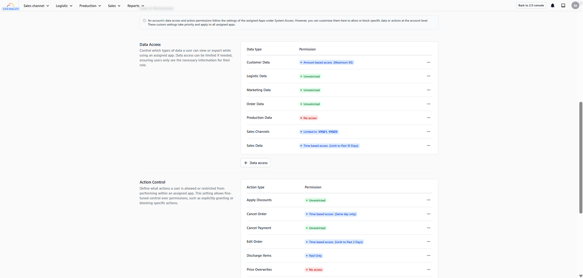 Setting Up Permissions