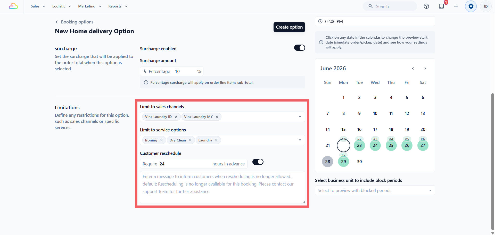 These three settings are all optional. Leave them empty for the widest reach.