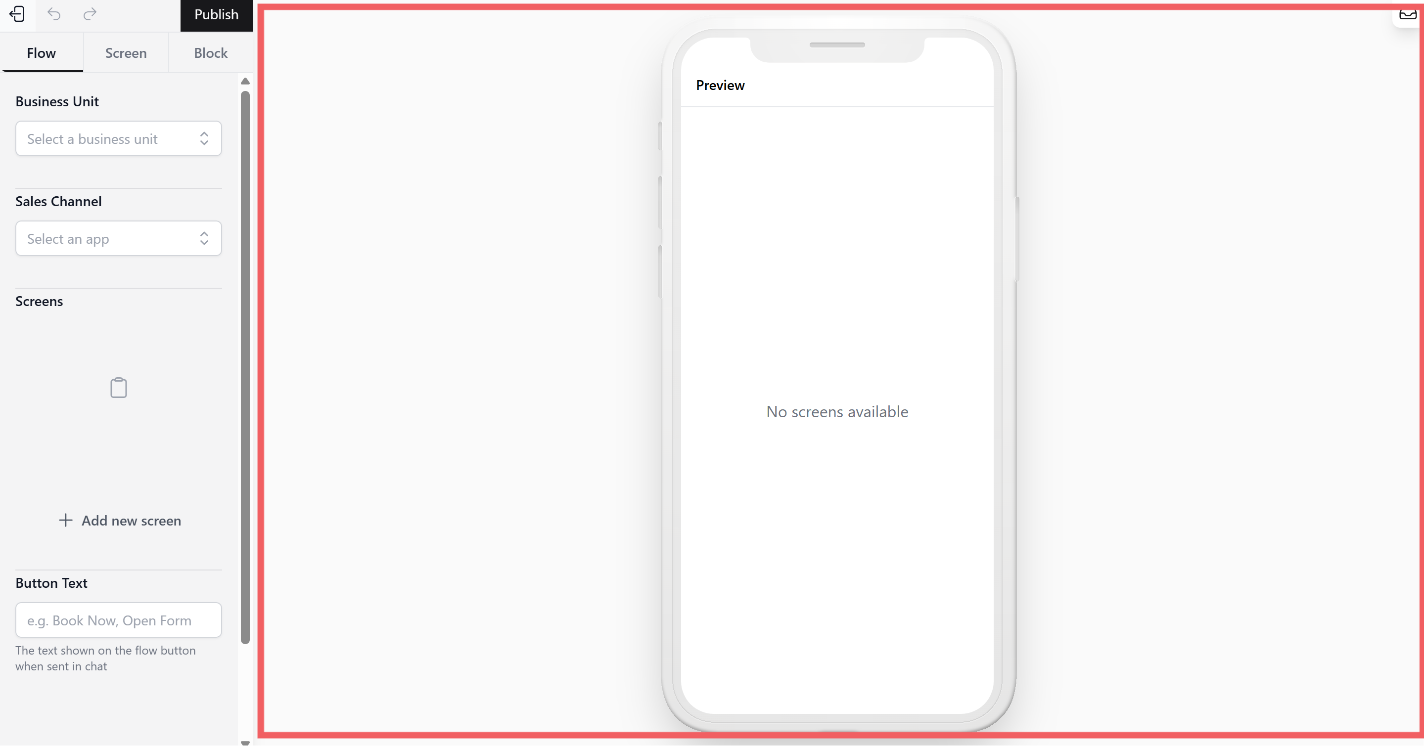 Right Side: This is a Live Preview. It shows you exactly what the form looks like on a customer's phone.