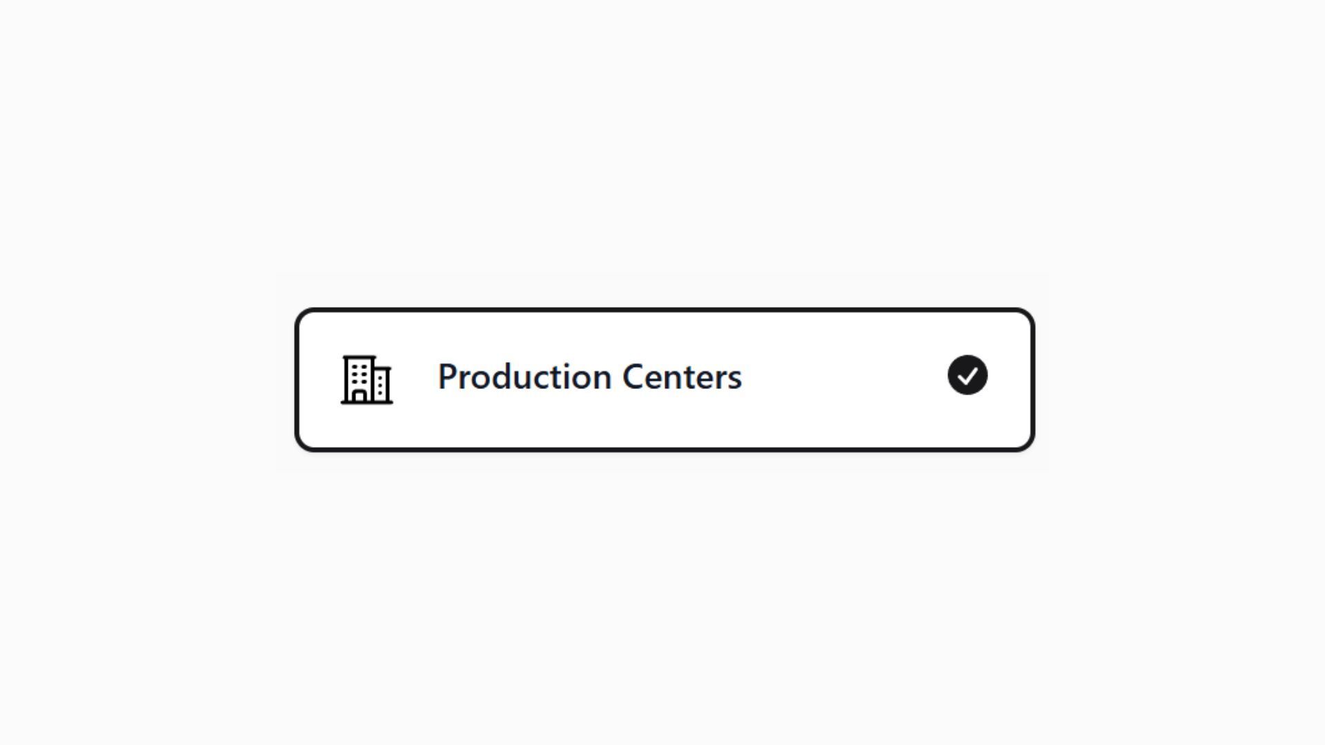 Managing Production Centers