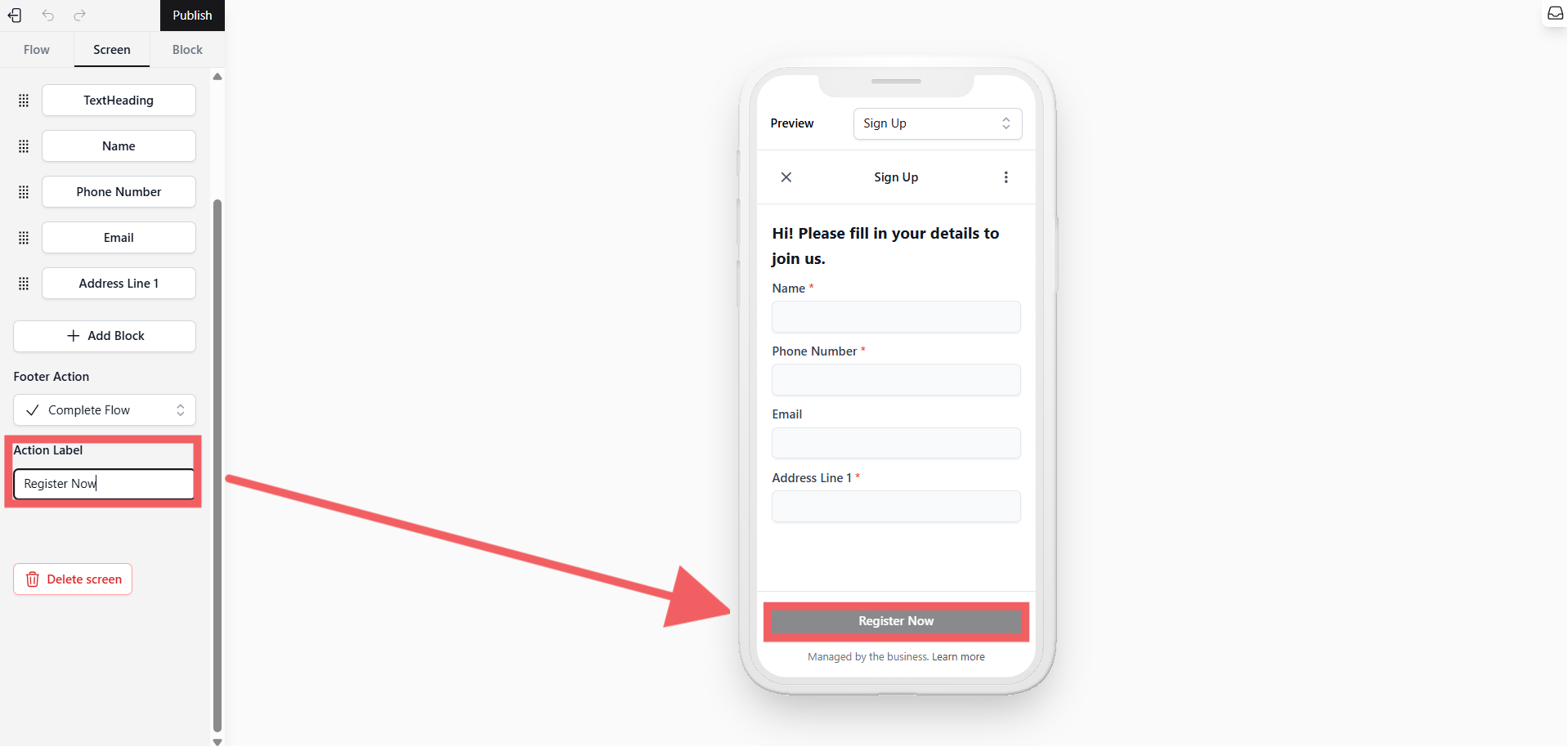 Make sure you are in the Screen Settings (do not select any specific block).