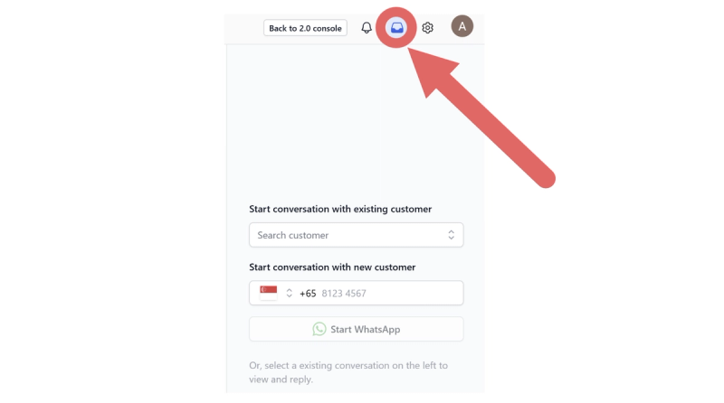 Managing Conversations Inbox