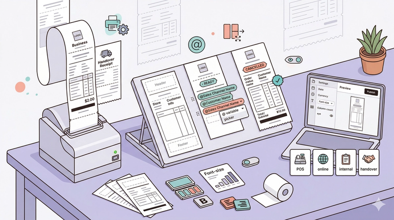 Configuring Receipt Templates