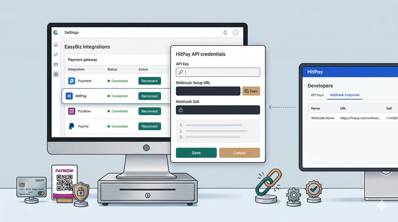 Connecting HitPay to EasyBiz