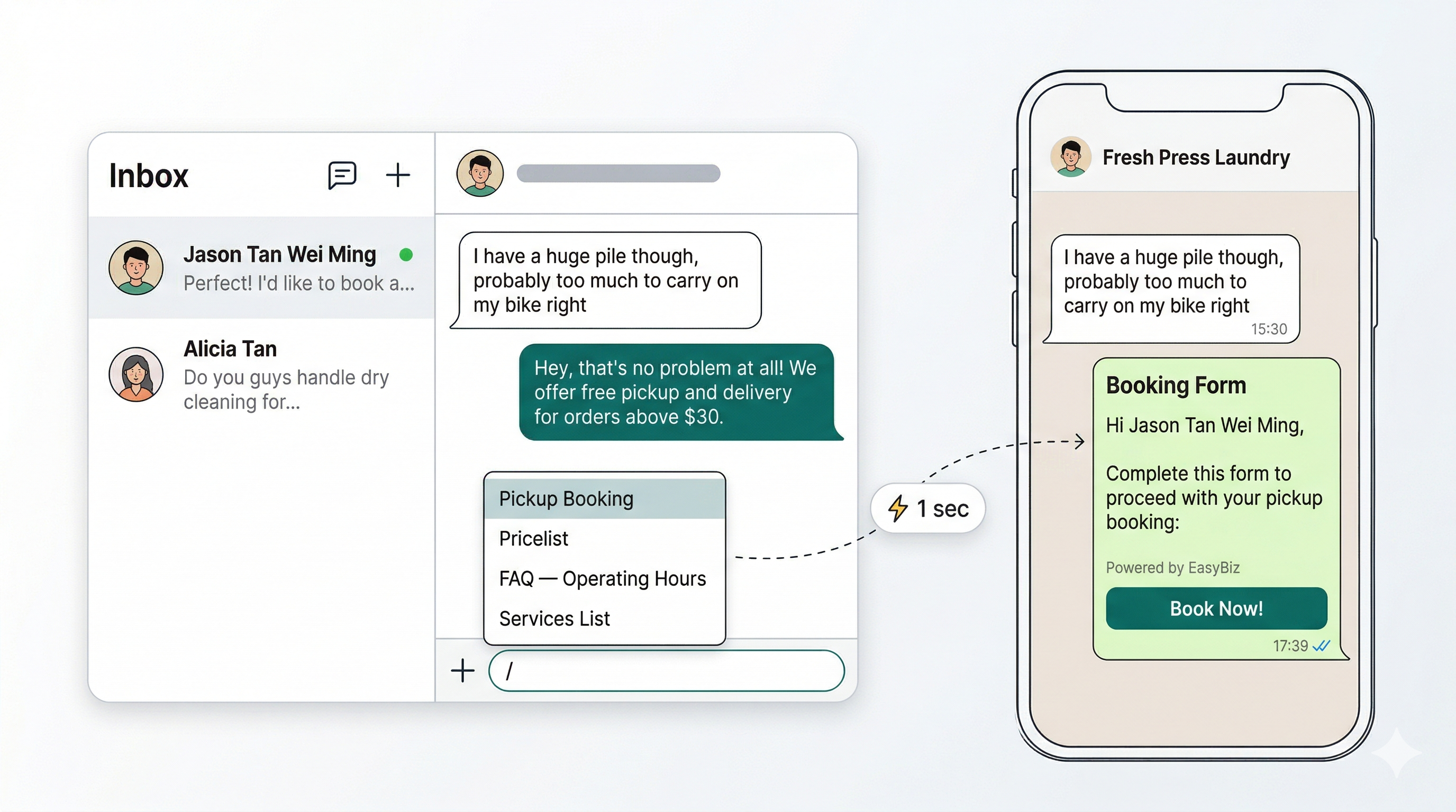 Setting Up Quick Reply Templates