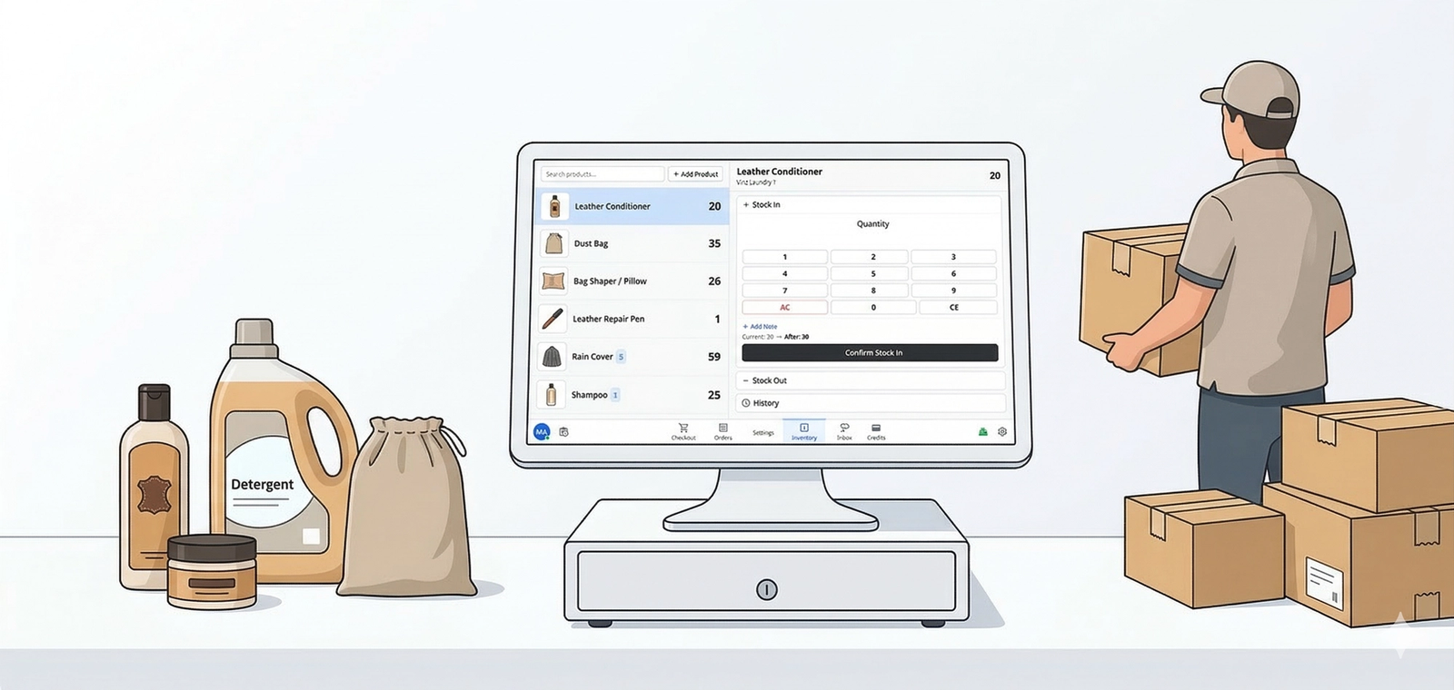 Set up Inventory Tracking on your POS
