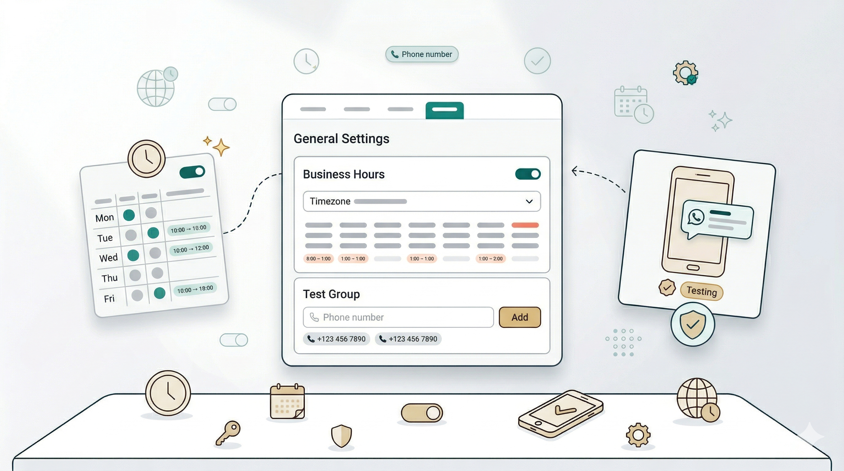 WhatsApp General Settings