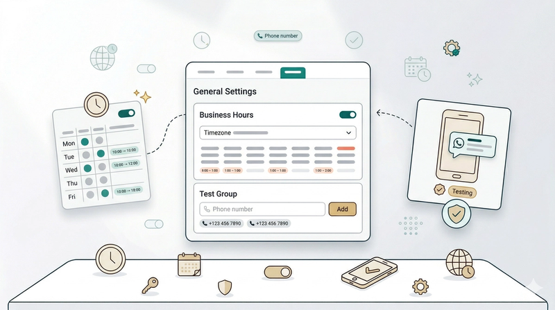 WhatsApp General Settings