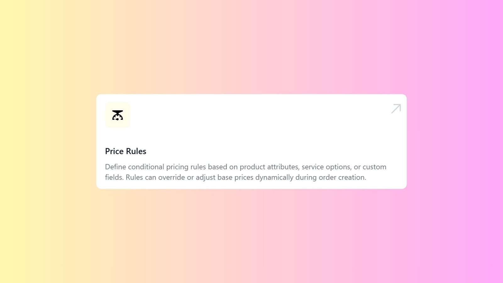 Setting Up Price Rules