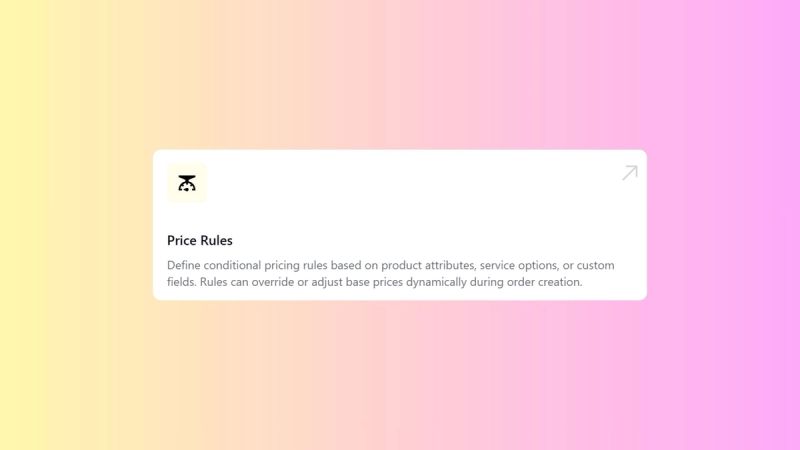 Setting Up Price Rules