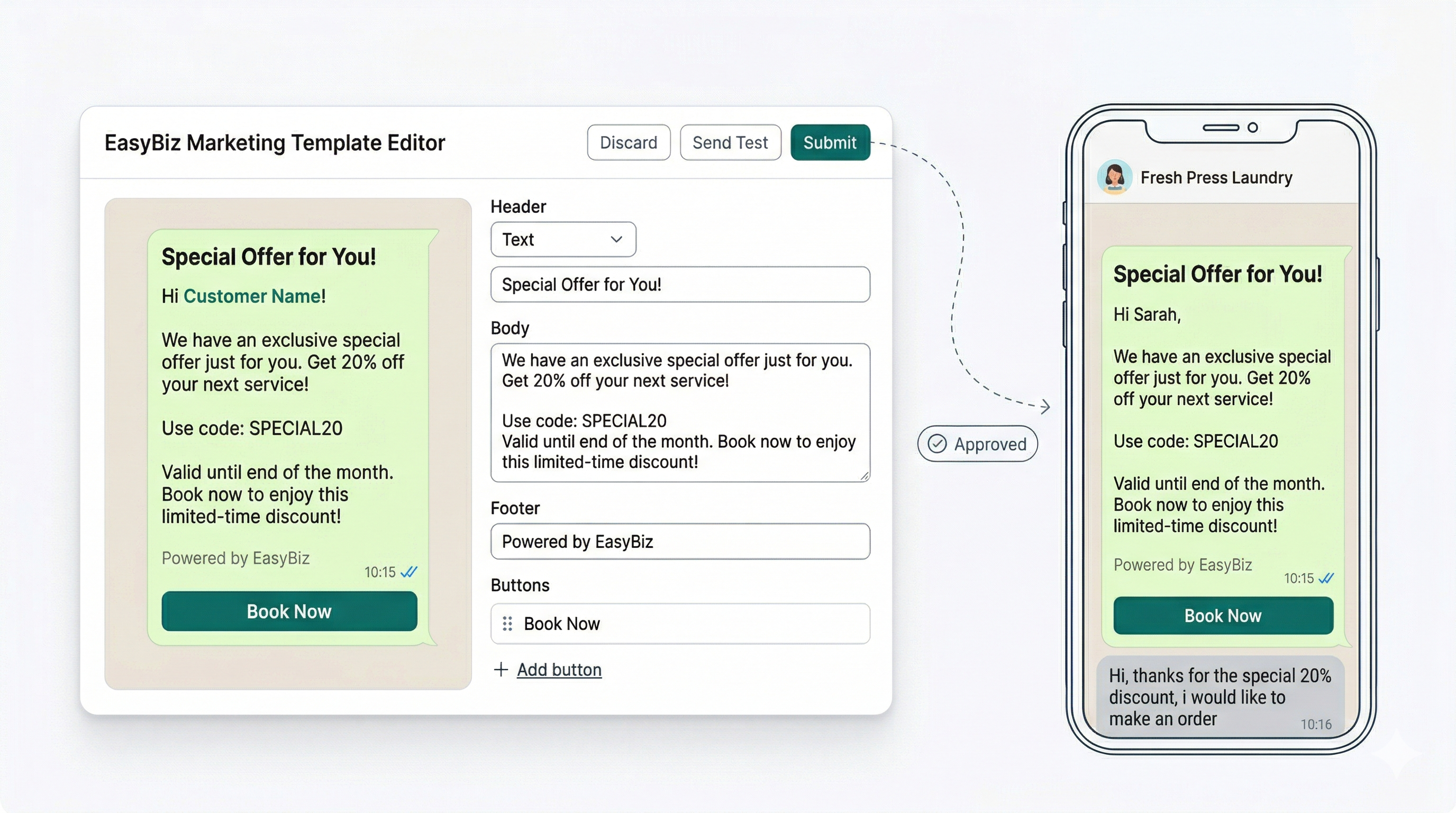 Setting Up Marketing Templates